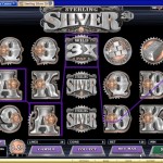 Sterling Silver Slots Game 2D