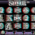 Sterling Silver Slots Game 3D