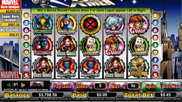 Marvel Slot Machines Online