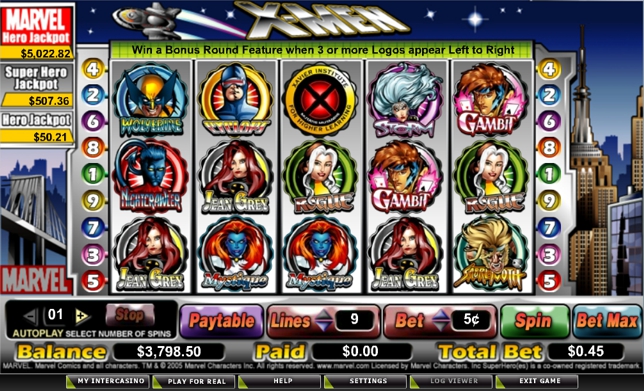 X-Men Slot Machine