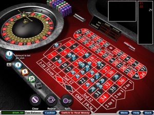 Online European Roulette Table