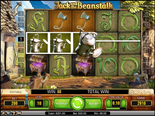 Jack & the Beanstalk Video Slot Game