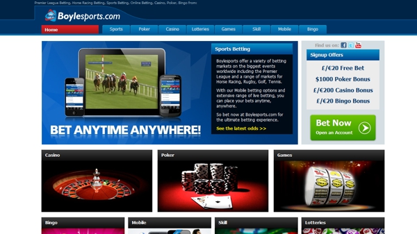 BoyleSports Website