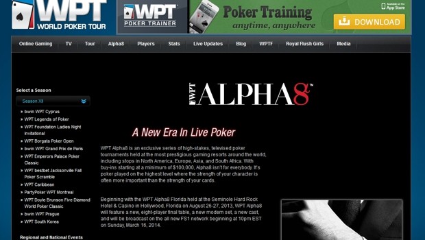 Alpha8 Poker Tourney Starting Soon