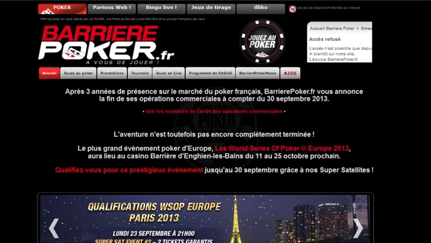 Barriere Poker Website