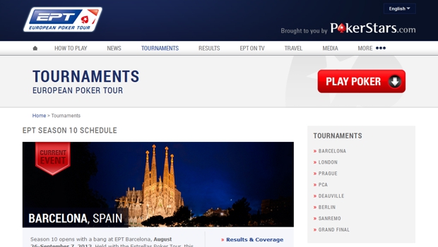 EPT Barcelona Update