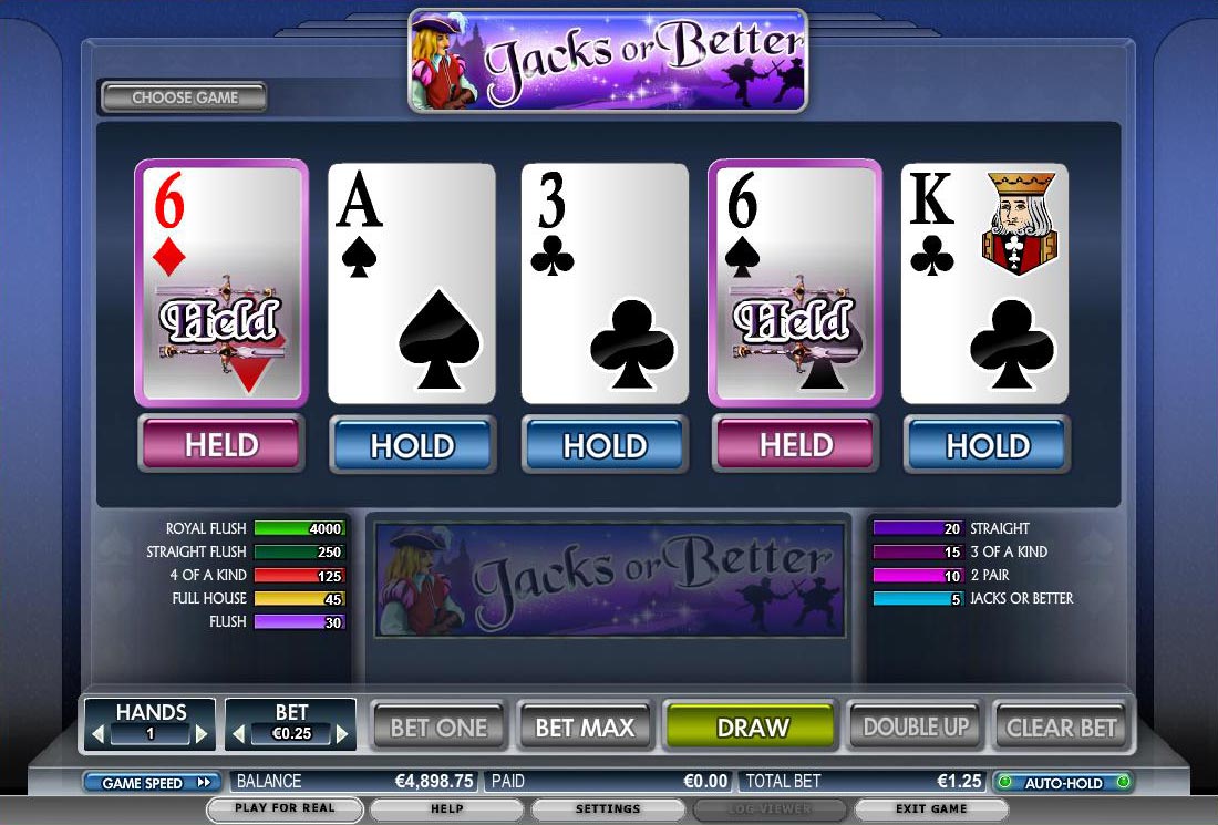 video-poker-basics