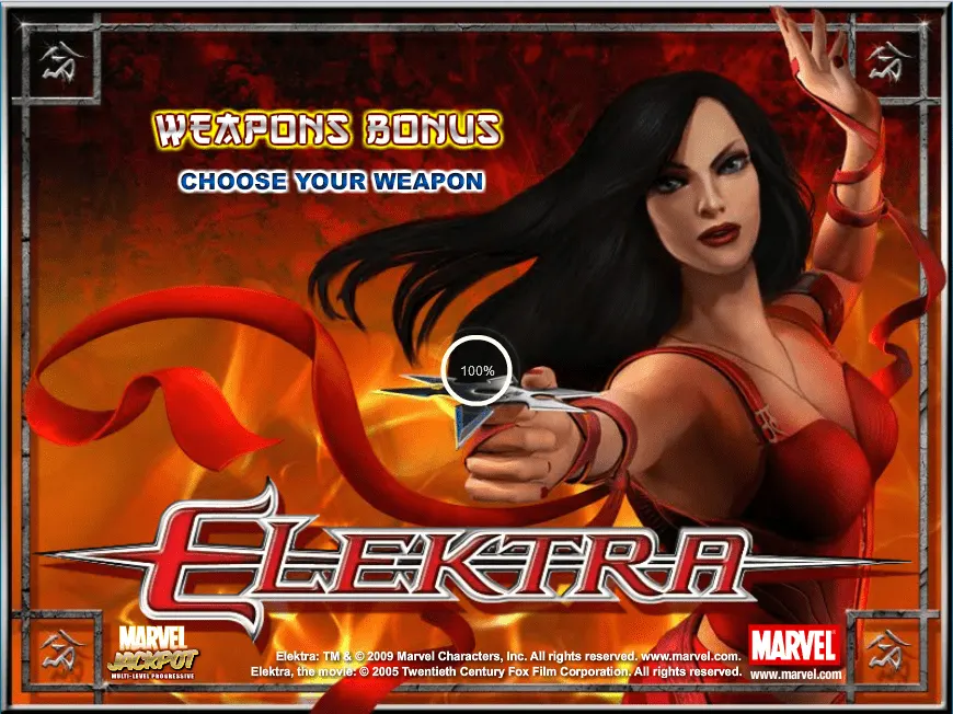 Elektra – Marvel Video Slot
