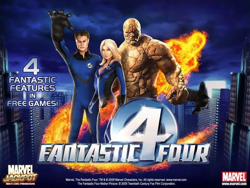 The Fantastic Four Marvel Comic Video Slot